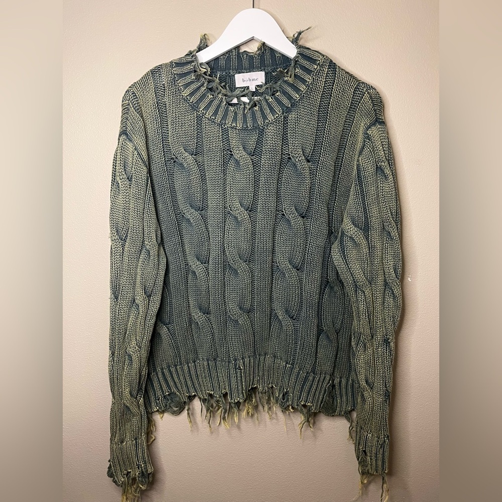 Mari Distressed Sweater